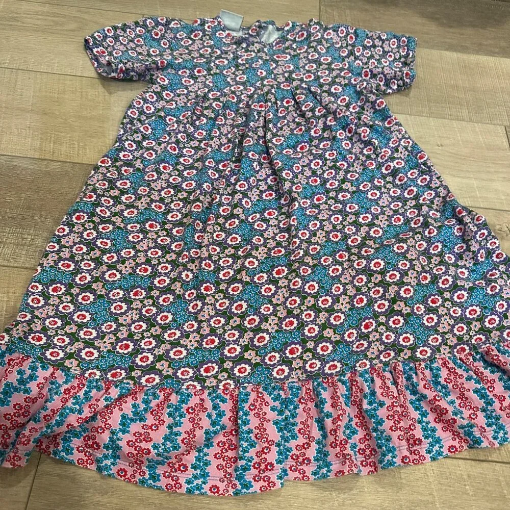 FLIT & FLITTER GIRLS SIZE 12 PURPLE PINK MIDI DRESS